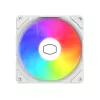 Cooler Master SickleFlow Edge 120 ARGB White Edition ventoinha de caixa, 120 mm