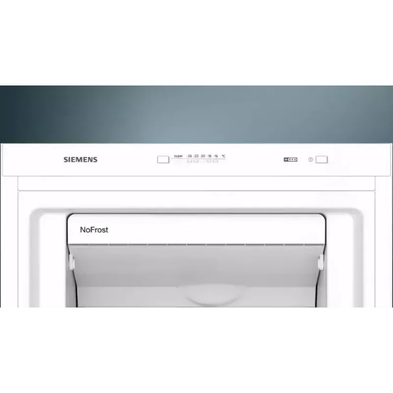 Siemens iQ300 GS29NVWEP Congelador vertical instalação livre 200 L Branco