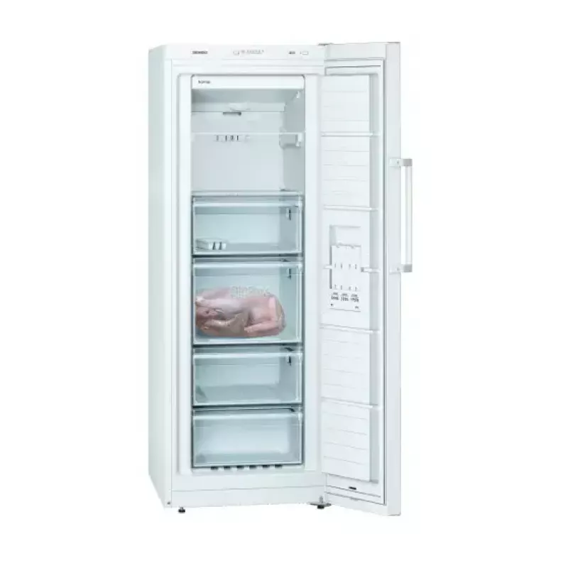 Siemens iQ300 GS29NVWEP Congelador vertical instalação livre 200 L Branco