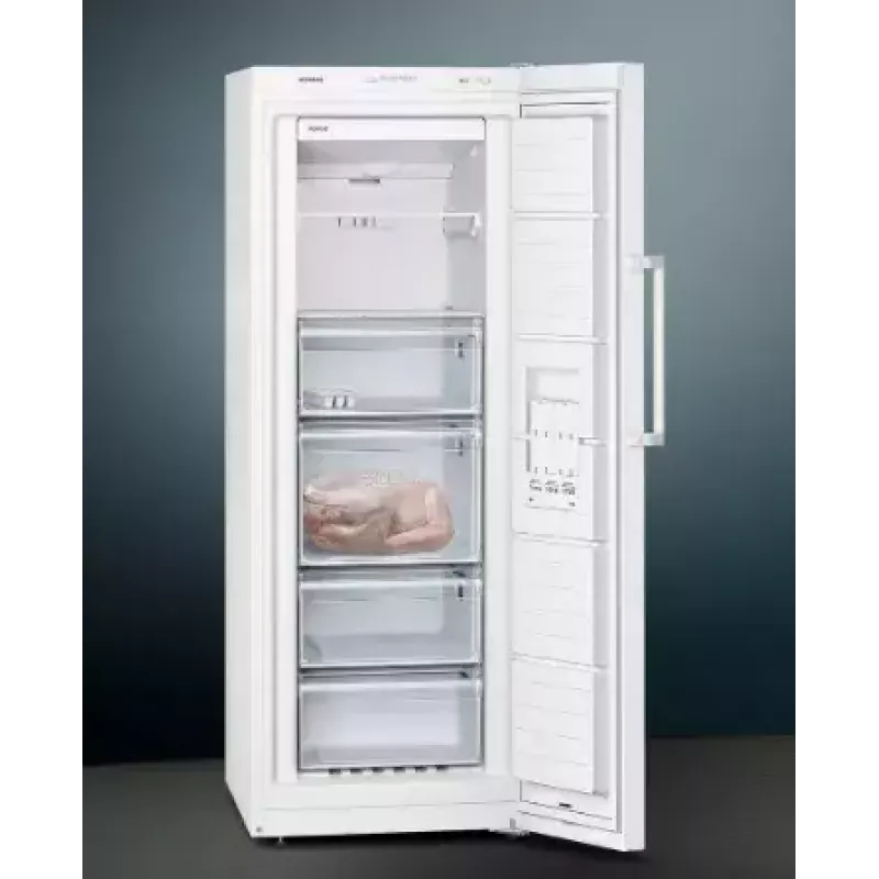 Siemens iQ300 GS29NVWEP Congelador vertical instalação livre 200 L Branco