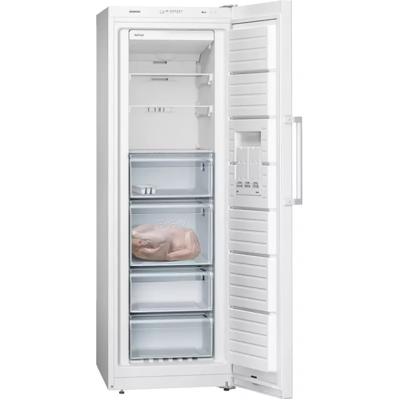Siemens iQ300 GS33NVWEP congelador vertical, 225 l, classe E, branco