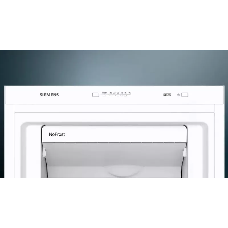 Siemens iQ300 GS33NVWEP congelador vertical, 225 l, classe E, branco