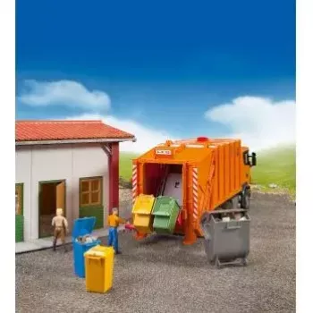 Conjunto de contentores de lixo BRUDER 2607