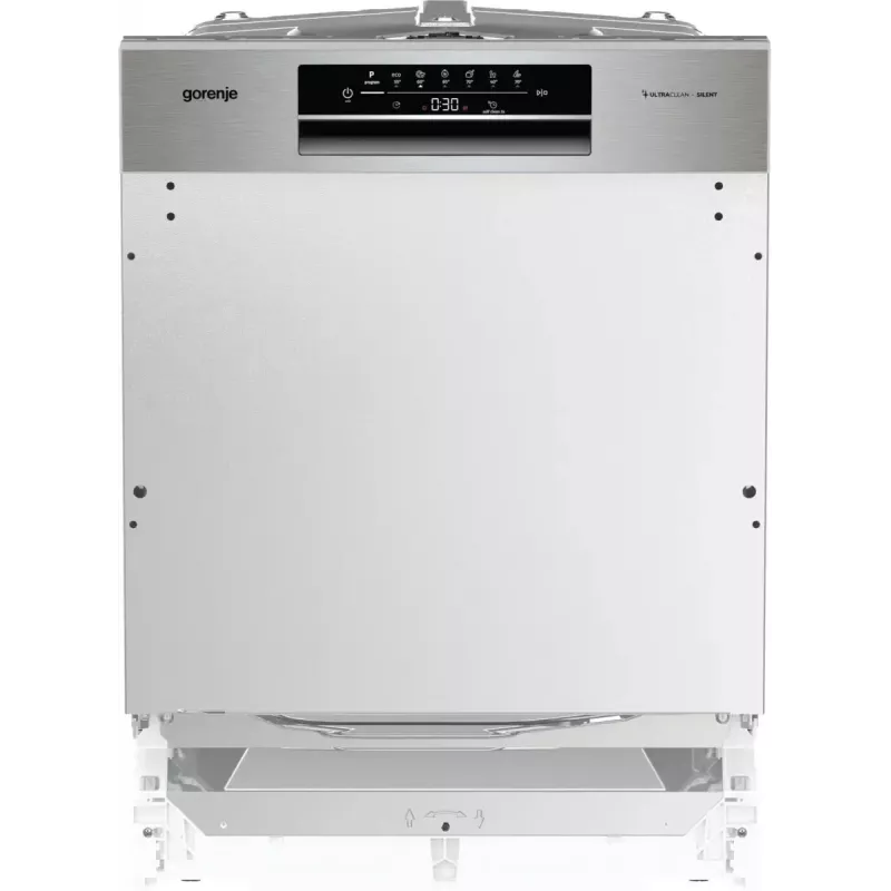 Máquina de lavar louça Gorenje GI642E90X semi-integrada, 13 conjuntos de louça, 60 cm, 47 dB, 11 l/ciclo, classe energética E