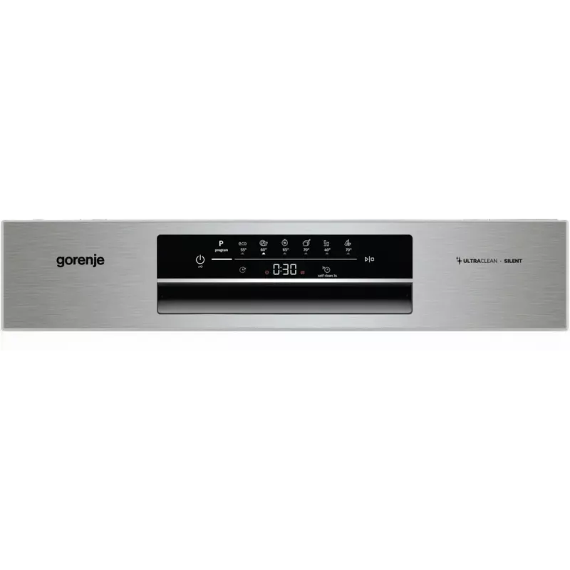 Máquina de lavar louça Gorenje GI642E90X semi-integrada, 13 conjuntos de louça, 60 cm, 47 dB, 11 l/ciclo, classe energética E