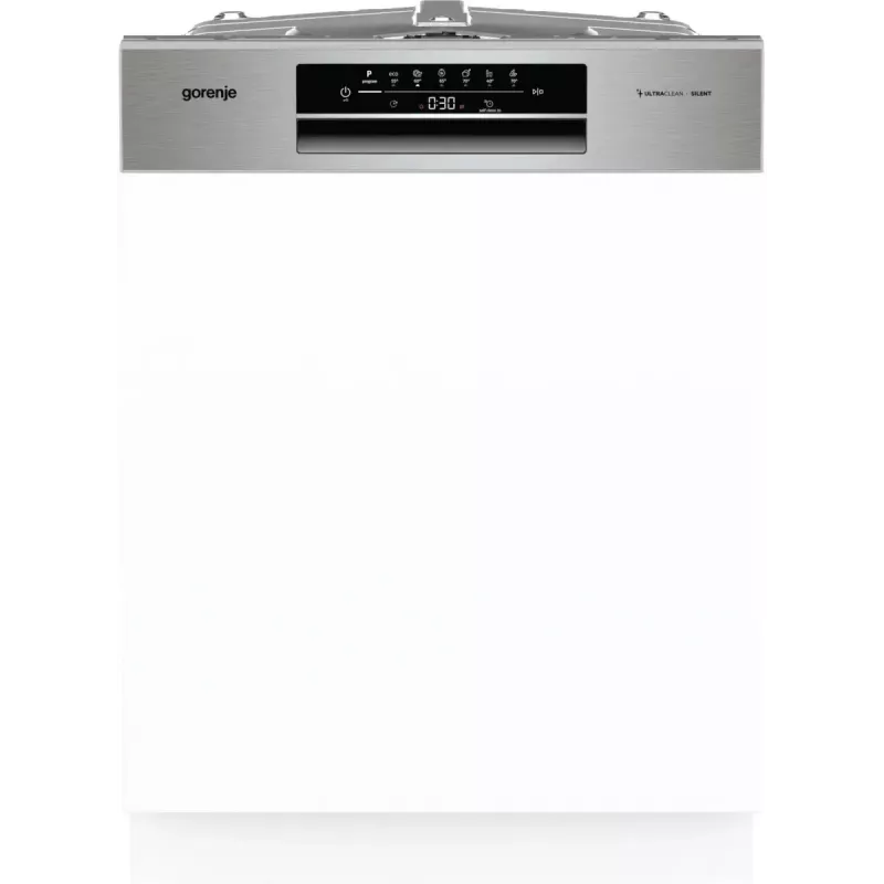 Máquina de lavar louça Gorenje GI642E90X semi-integrada, 13 conjuntos de louça, 60 cm, 47 dB, 11 l/ciclo, classe energética E