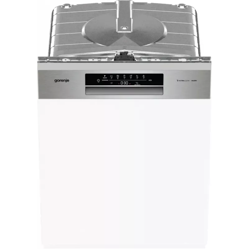 Máquina de lavar louça Gorenje GI642E90X semi-integrada, 13 conjuntos de louça, 60 cm, 47 dB, 11 l/ciclo, classe energética E
