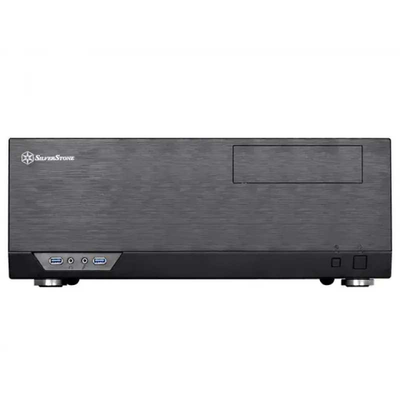 Caixa de PC Silverstone Grandia GD09 Desktop preta