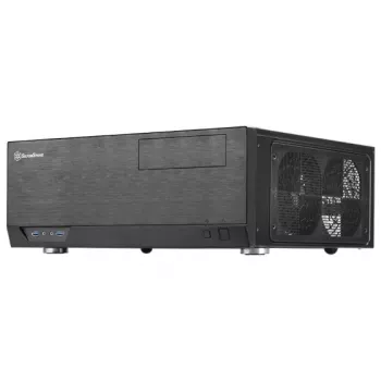 Caixa de PC Silverstone Grandia GD09 Desktop preta