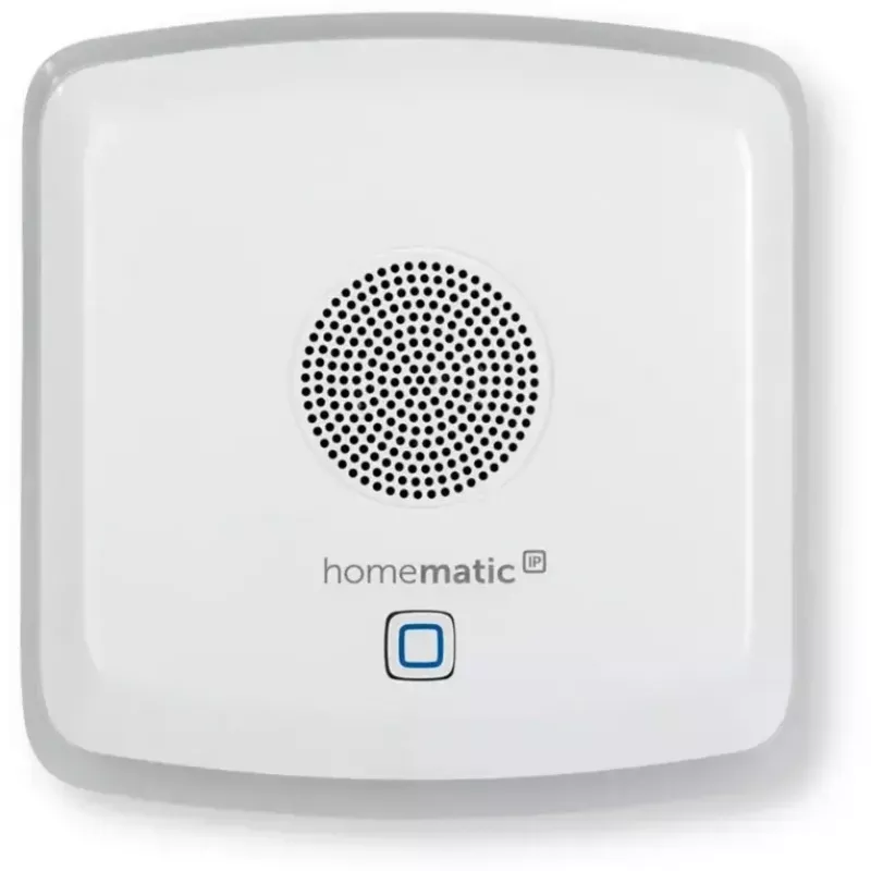 Transmissor de sinal HomeMatic HmIP-MP3P sem fios branco — emissor de sinal sem fios para sistema Homematic IP