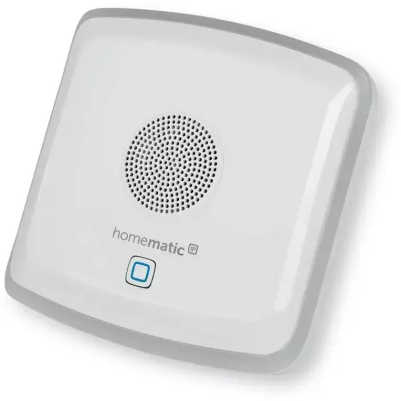 Transmissor de sinal HomeMatic HmIP-MP3P sem fios branco — emissor de sinal sem fios para sistema Homematic IP