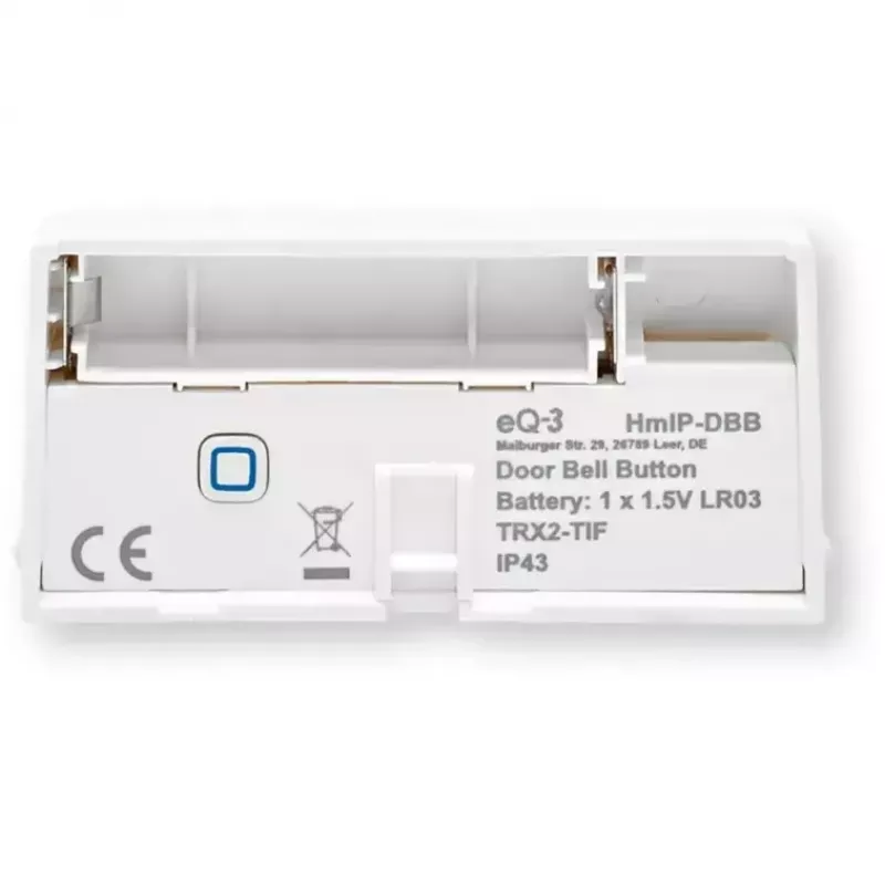 Botão de campainha sem fios HomeMatic HmIP-DBB a pilhas — HomeMatic