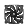 Chieftec ZF-1225PWM Sistema de arrefecimento para computador Ventoinha para caixa de computador 12 cm Preto 1 unidade