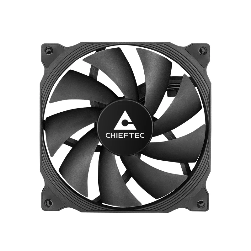 Chieftec ZF-1225PWM Sistema de arrefecimento para computador Ventoinha para caixa de computador 12 cm Preto 1 unidade