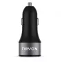 Carregador portátil Nevox 1679 universal preto carregamento rápido