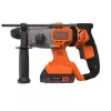 Berbequim Black & Decker BCD900E2K-QW 1880 RPM SDS Plus, bateria 2,5 Ah