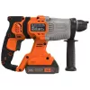 Berbequim Black & Decker BCD900E2K-QW 1880 RPM SDS Plus, bateria 2,5 Ah