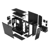 Caixa de PC Fractal Design Meshify 2 XL Light Tempered Glass Tower preto