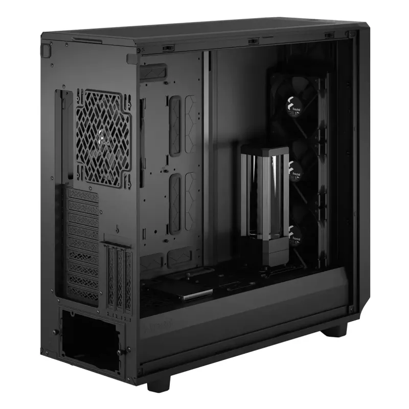 Caixa de PC Fractal Design Meshify 2 XL Light Tempered Glass Tower preto