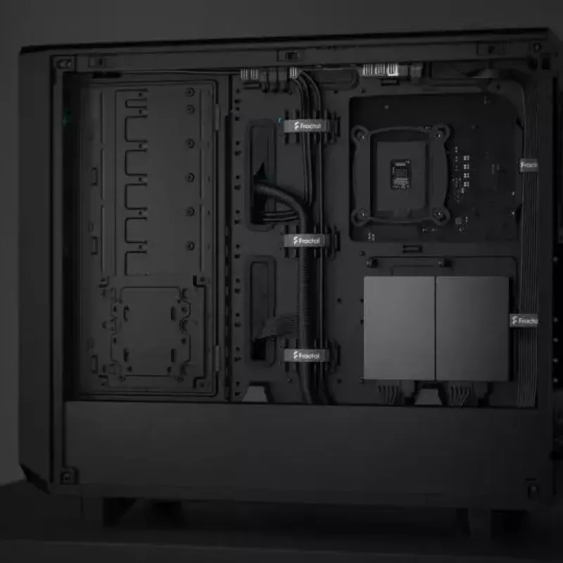 Caixa de PC Fractal Design Meshify 2 Compact Tower preto