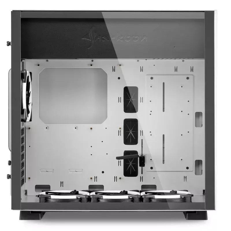 Caixa de PC Sharkoon Pure Steel RGB Midi Tower branca