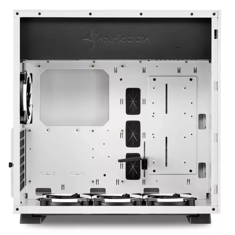Caixa de PC Sharkoon Pure Steel RGB Midi Tower branca
