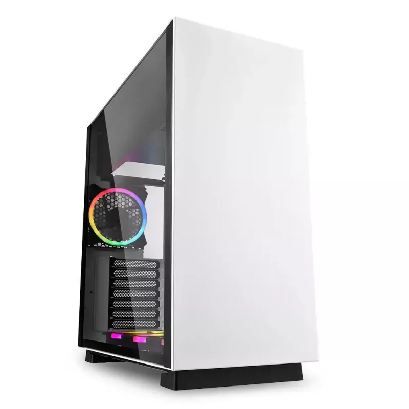 Caixa de PC Sharkoon Pure Steel RGB Midi Tower branca