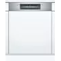 Máquina de lavar loiça Bosch Serie 6 SMI6ZCS07E parcialmente integrada 14 conjuntos de louça