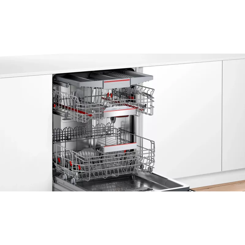 Máquina de lavar loiça Bosch Serie 6 SMI6ZCS07E parcialmente integrada 14 conjuntos de louça