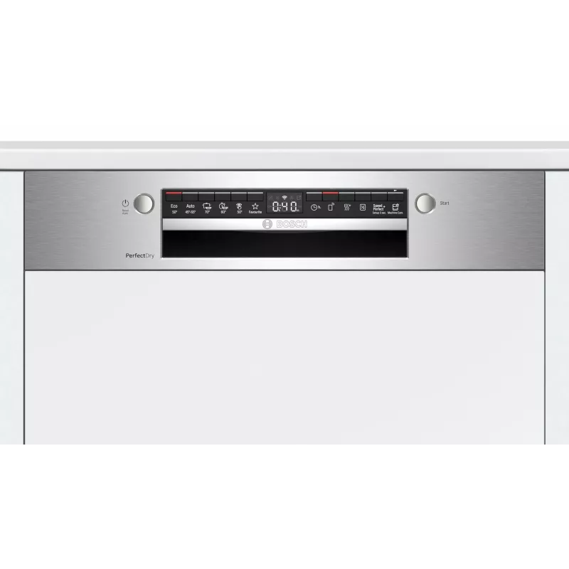 Máquina de lavar loiça Bosch Serie 6 SMI6ZCS07E parcialmente integrada 14 conjuntos de louça