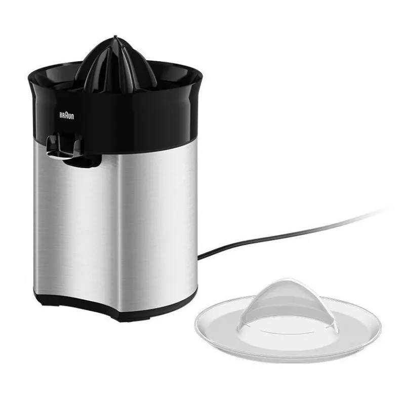 Espremedor de citrinos Braun Household CitrusQuick 5 CJ5050 preto aço inoxidável 60 W