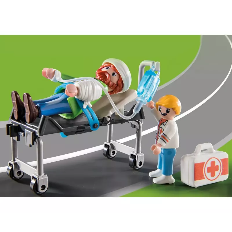 Playmobil Duck On Call 70913 conjunto de brinquedo carro e cidade multicolor