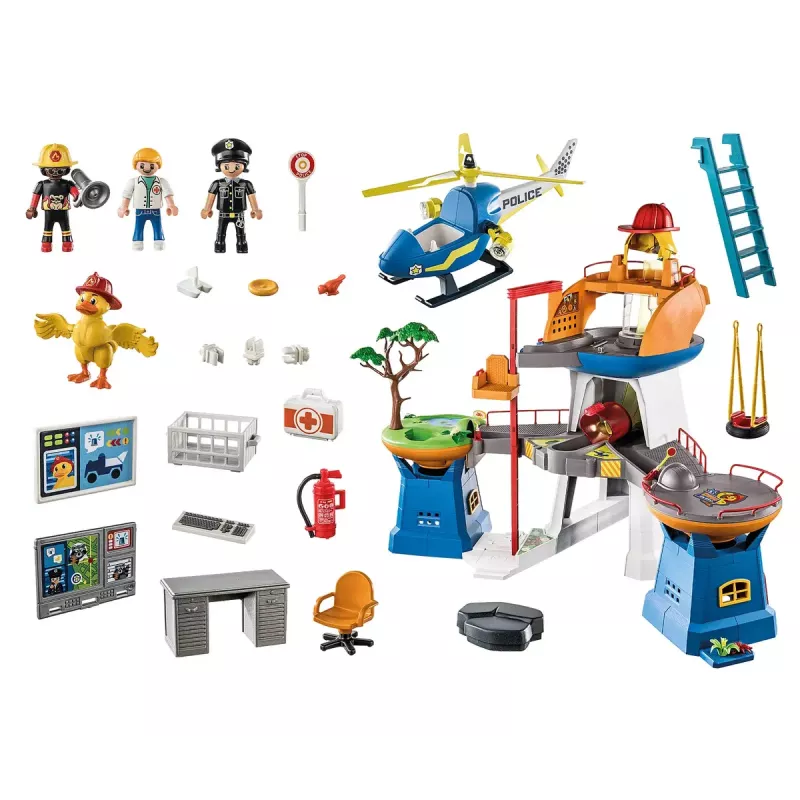 Playset Playmobil 70910 conjunto de brinquedo com figuras e acessórios