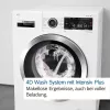Máquina de lavar roupa Bosch Serie 8 WGB256041 carga frontal 10 kg 1600 rpm preto, branco