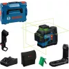 Nível laser de linhas Bosch GLL 12V-100-33 CG LB10 DK20 0601065401 laser verde 12V