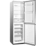 Gorenje NRK418DCS4 frigorífico combinado de instalação livre, 256 l (171 l + 85 l), classe D, 182,4 cm, prateado