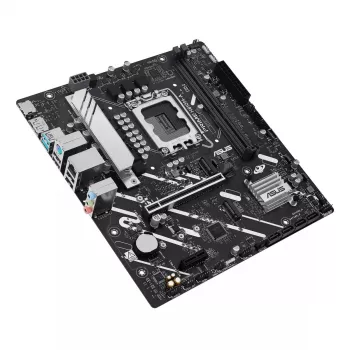Motherboard ASUS PRIME H810M-A-CSM — Intel H810, LGA 1851, microATX, 2× DDR5 DIMM (até 128 GB), 2× M.2, 4× SATA III, PCIe 4.0