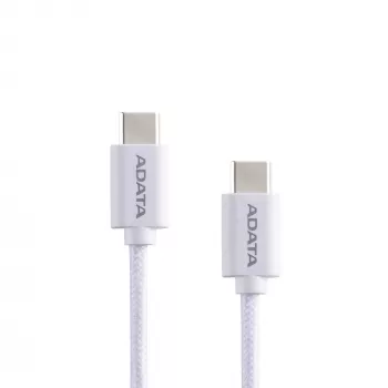 Cabo USB-C para USB-C ADATA CACC-200PN-WH, USB 2.0, 2 m, branco