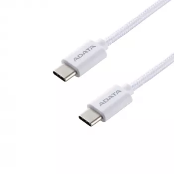 Cabo USB-C para USB-C ADATA CACC-200PN-WH, USB 2.0, 2 m, branco