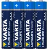 Pilhas alcalinas Varta Longlife Power AAA (LR03), 40 un. (04903121154)