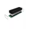 Dissipador de calor para unidade de estado sólido ICY BOX IB-M2HS-70 preto 1 unid.