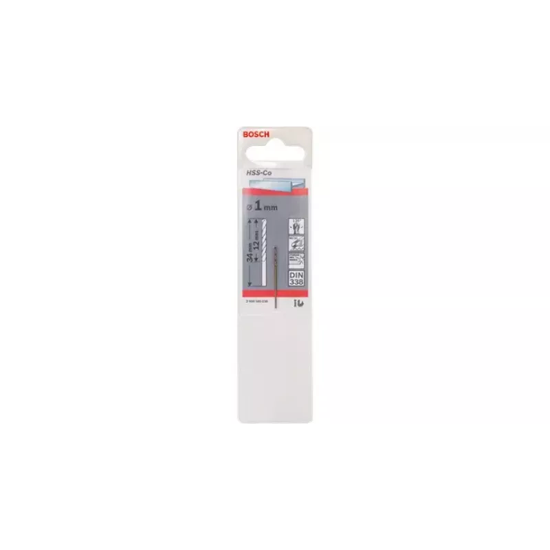 Conjunto de brocas helicoidais Bosch HSS Cobalt 2608585845 5 peças