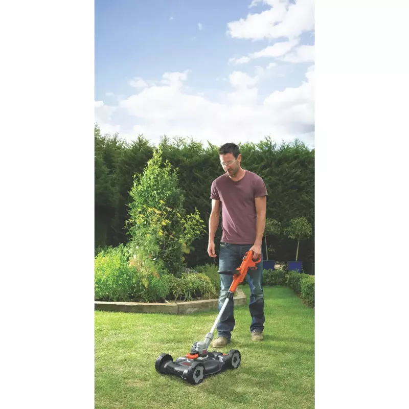 Roçadora aparador de relva Black & Decker STC1820CM-QW