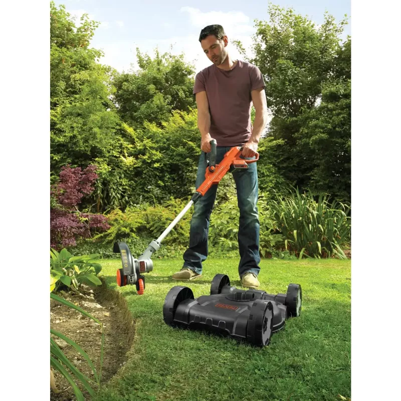 Roçadora aparador de relva Black & Decker STC1820CM-QW