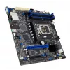 ASUS P13R-M 90SB0C70-M0UAY1 placa-mãe para servidor, Intel C262, LGA 1700, micro ATX, 4x DDR5 ECC DIMM, 8x SATA, 1x M.2, 2x 1GbE, PCIe 5.0, ASMB11-iKVM