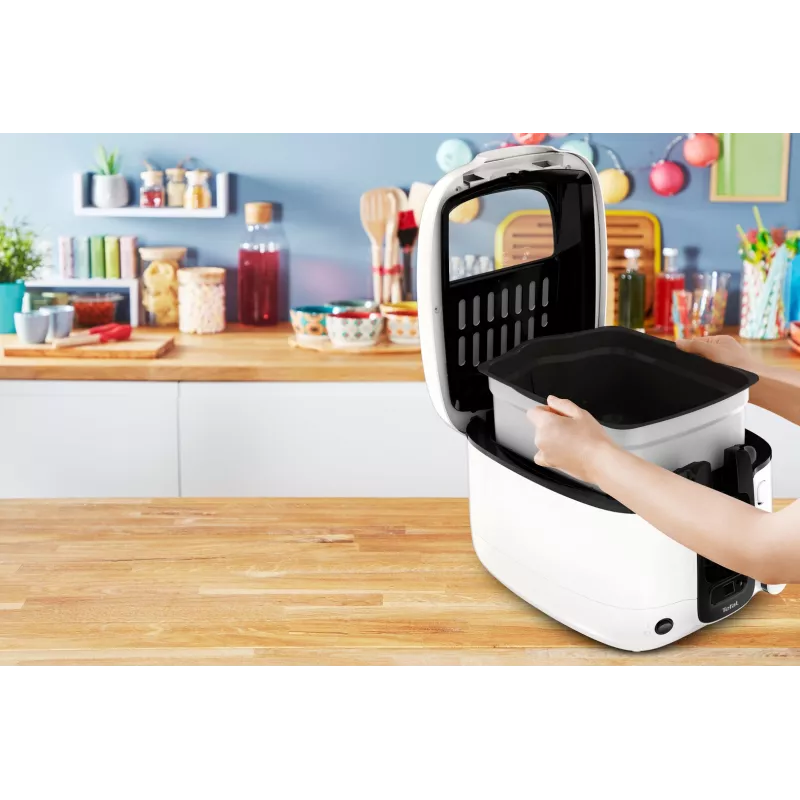 Fritadeira Tefal Super Uno FR3140 branca