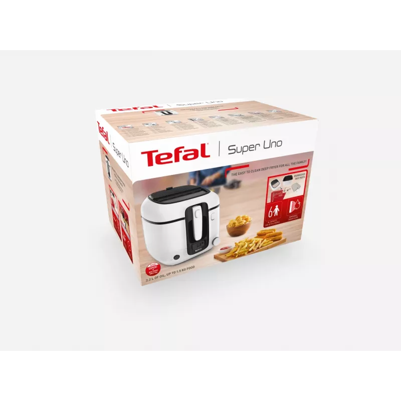 Fritadeira Tefal Super Uno FR3140 branca