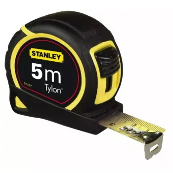 Fita métrica Stanley 0-30-697 5m preta amarela