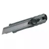 STANLEY FATMAX 0-10-421 X-ato, 18 mm, caixa em metal fundido, bloqueio deslizante, guia da lâmina em aço inoxidável, clipe de cinto, amarelo