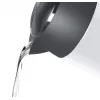 Chaleira elétrica Bosch TWK3P421 1,7 L 2400 W preta, branca
